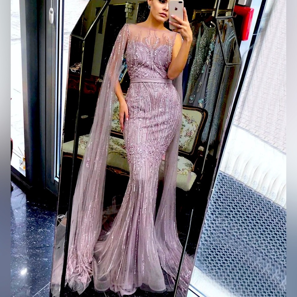 Dubai beaded Gown